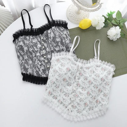 Seamless Padded Fancy Bra