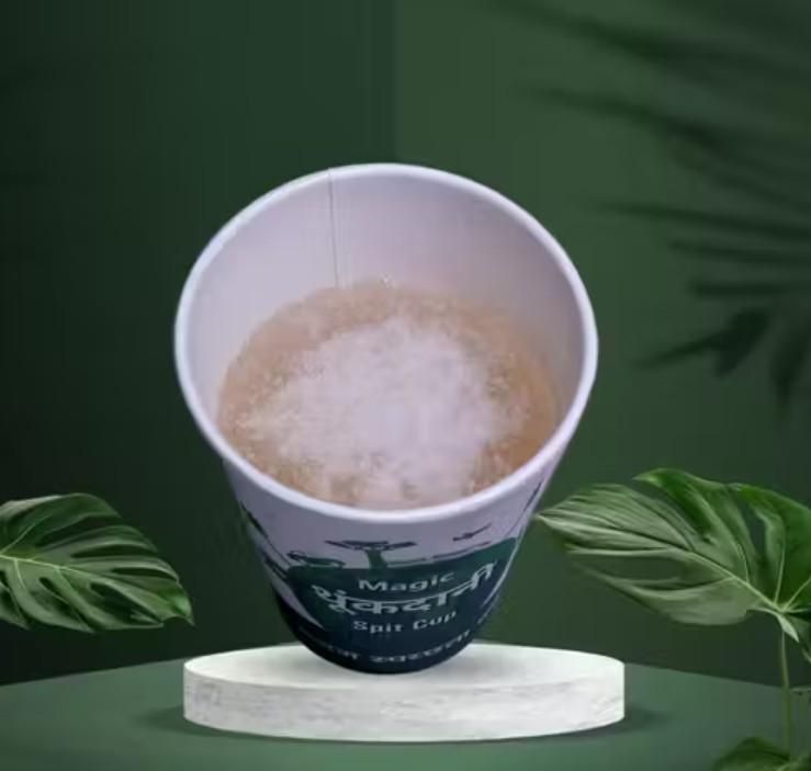 Magic Disposable Spit Cup for Home/Office/Patients/Car (Solidifies Liquid  Pack of 10)