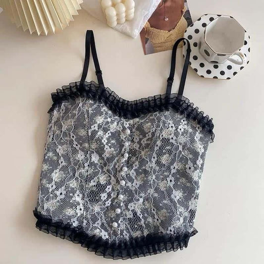 Seamless Padded Fancy Bra