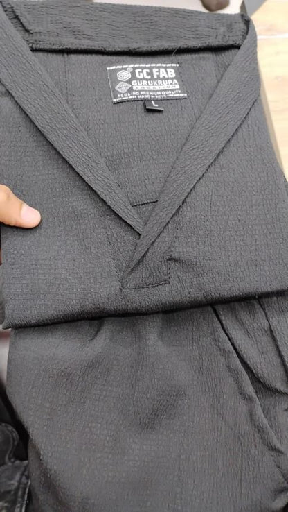 Men's Caudrauy Co-Ord Set Black