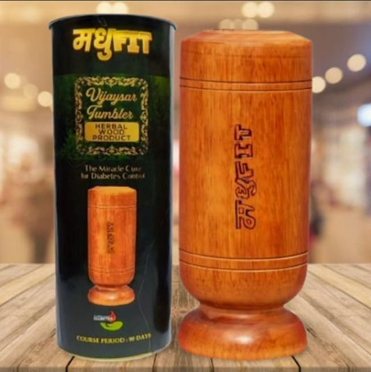 Herbal Wooden Tumbler