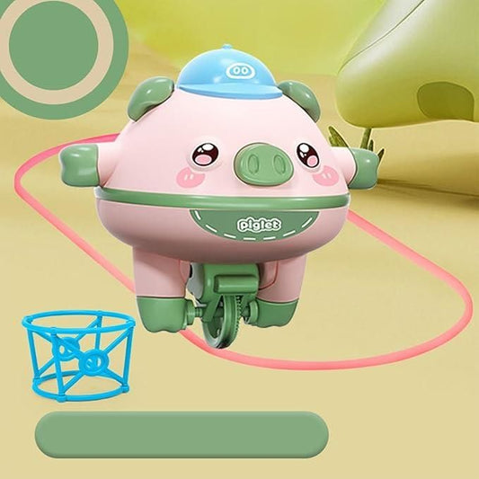 Tightrope Walking Tumbler Pig Walking Tightrope for Children