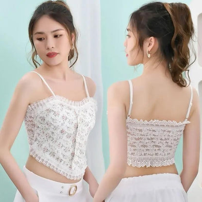Seamless Padded Fancy Bra