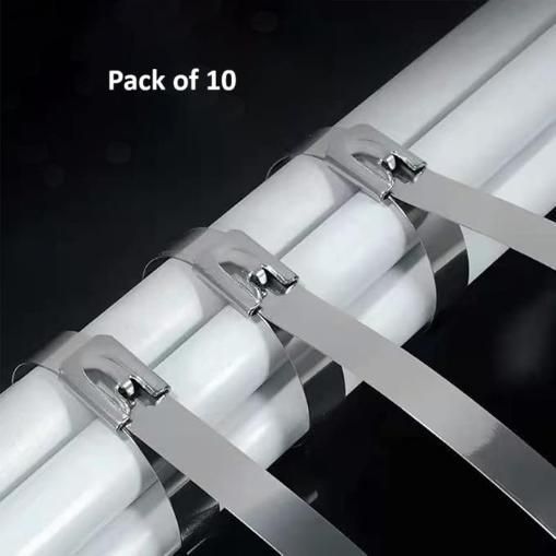 Stainless Steel Cabe Lock Ties (Pack of 10)