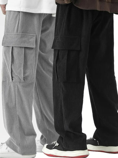 Men's Corduroy Cargo Pant Pack of 2