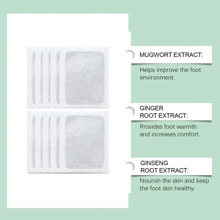 Premium Detox Foot Patches (Pack of 20) BUY 10 GET 10 FREE