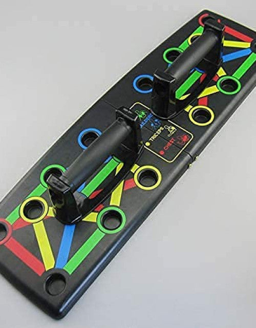 Push Up Rack Board Men Women 9 in 1 Body Building Fitness Exercise Workout Push-up Stands